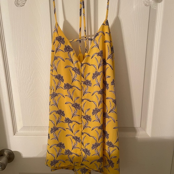 Alya size medium vibrant yellow poppy print cami - Picture 1 of 4